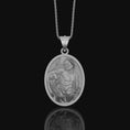 Bild in Galerie-Betrachter laden, St Sebastian Christian Jewelry, Catholic Jewelry, Patron Saint, Men Catholic Gift, San Sebastiano, Patron Saint Medal, Christian Necklace
