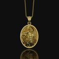 Bild in Galerie-Betrachter laden, St Sebastian Christian Jewelry, Catholic Jewelry, Patron Saint, Men Catholic Gift, San Sebastiano, Patron Saint Medal, Christian Necklace
