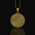 Bild in Galerie-Betrachter laden, Ancient Greek Athena Pendant - Mythology Goddess Charm, Wisdom and Warrior Symbol, Hellenic Olympian Jewelry for Classical Elegance

