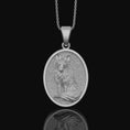 Load image into Gallery viewer, Personalized Fox Gift Pendant - Custom Engraved Fox Charm, Unique Wildlife Necklace, Tailored Nature-Inspired Animal Jewelry
