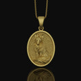 Load image into Gallery viewer, Personalized Fox Gift Pendant - Custom Engraved Fox Charm, Unique Wildlife Necklace, Tailored Nature-Inspired Animal Jewelry
