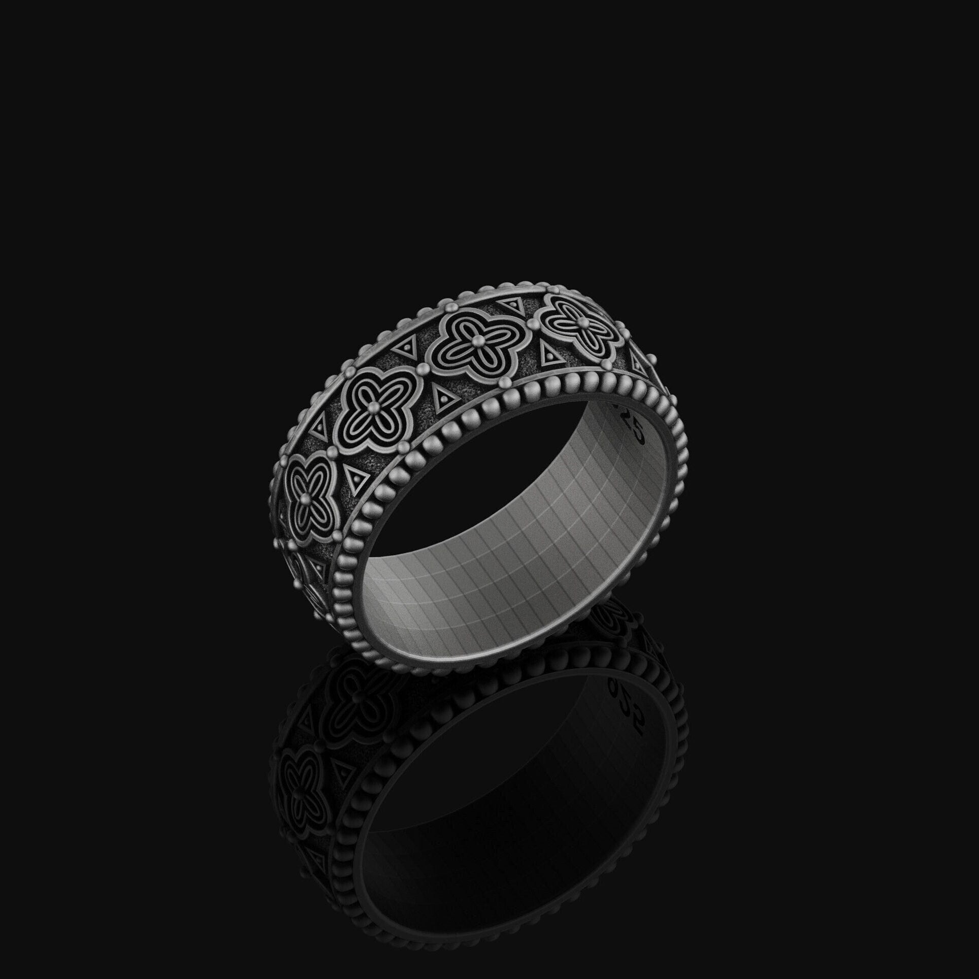 Ornamental Pattern Band - Engravable