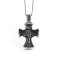 Bild in Galerie-Betrachter laden, Silver Saint Michael Necklace - Archangel Michael Pendant, Protector Saint Jewelry, Spiritual Gift, Christian Gift
