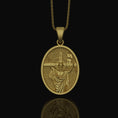 Bild in Galerie-Betrachter laden, Silver Jesus Crucifixion Necklace - Christian Cross Pendant, Religious Savior Jewelry, Faith Gift
