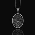 Load image into Gallery viewer, Silver Jesus Crucifixion Necklace - Christian Cross Pendant, Religious Savior Jewelry, Faith Gift
