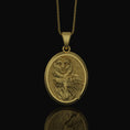Load image into Gallery viewer, Personalized Silver Owl Pendant - Custom Engraved Owl Necklace, Handcrafted Bird Jewelry, Unique Gift
