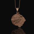 Bild in Galerie-Betrachter laden, Silver Fenrir Pendant - Norse Wolf Necklace, Viking Mythology Jewelry, Celtic Wolf Charm, Unique Gift
