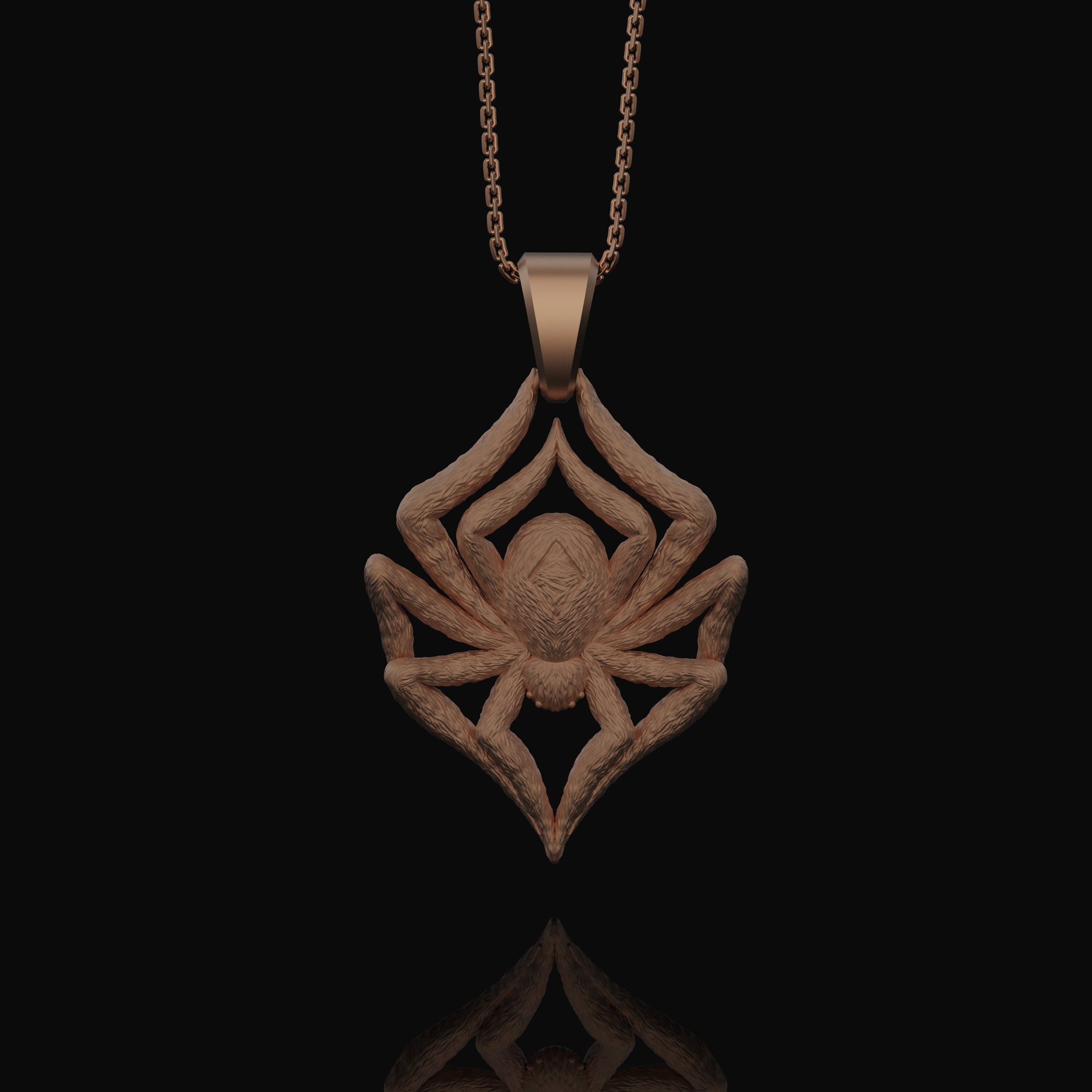 Silver Tarantula Pendant - Arachnid Charm, Spider Lover Jewelry, Unique Tarantula Necklace, Gift Idea