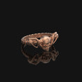 Load image into Gallery viewer, Silver Skull Biker Ring - Gothic Jewelry for Motorcyclists, Bold Men's Skull Ring, Edgy Biker Gift
