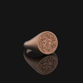 Silver Yggdrasil Ring - Norse Mythology Jewelry, Tree of Life Ring, Viking Symbol, Unique Spiritual Gift