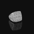 Load image into Gallery viewer, Silver Cross Ring - Crusader Cross Jewelry, Christian Symbol Ring, Religious Gift, Faith-Based Accessory

