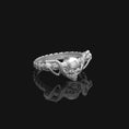 Load image into Gallery viewer, Silver Skull Biker Ring - Gothic Jewelry for Motorcyclists, Bold Men's Skull Ring, Edgy Biker Gift
