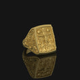 Load image into Gallery viewer, Silver Jesus INRI Cross Ring - Christian Jewelry, Elegant Faith Symbol, Unique Religious Gift
