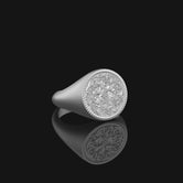 Silver Yggdrasil Ring - Norse Mythology Jewelry, Tree of Life Ring, Viking Symbol, Unique Spiritual Gift