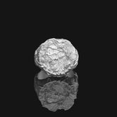 Silver American Bald Eagle Biker Ring - Patriotic Jewelry, Bold Men's Ring, Unique Gift for Motorcycle Enthusiasts