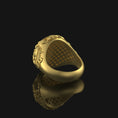 Load image into Gallery viewer, Silver Equestrian Ring - Elegant Horse Jewelry, Unique Gift for Horse Lovers, Stylish Equestrian Symbol
