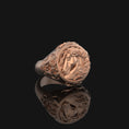 Load image into Gallery viewer, Silver Equestrian Ring - Elegant Horse Jewelry, Unique Gift for Horse Lovers, Stylish Equestrian Symbol
