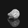 Load image into Gallery viewer, Silver Equestrian Ring - Elegant Horse Jewelry, Unique Gift for Horse Lovers, Stylish Equestrian Symbol
