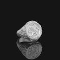 Bild in Galerie-Betrachter laden, Silver Griffon Ring - Mythical Griffin Jewelry, Unique Gryphon Accessory, Elegant Fantasy Gift
