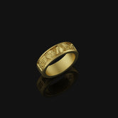 Silver Lovers Wedding Band - 'Until Death Do Us Part' Engraved Ring, Personalized Gift, Elegant Commitment Jewelry