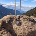 Load image into Gallery viewer, Silver Gale's Earring & Charm - Gale Baldur's Gate 3 Inspired Necklace, Wizard Jewelry Gift
