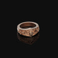 Load image into Gallery viewer, Sterling Silver Zeus Inscribed Band - Engravable Ring, Greek/Roman God of Thunder, Jupiter Jewelry
