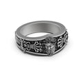 Load image into Gallery viewer, Sterling Silver Zeus Inscribed Band - Engravable Ring, Greek/Roman God of Thunder, Jupiter Jewelry
