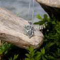 Load image into Gallery viewer, BG3 Inspired Paladin Symbol - Holy Warrior Dungeons and Dragons - Sterling Silver - Fantasy RPG Jewelry Gift - Baldur's Gate Geek
