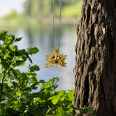 BG3 Inspired DND Warlock Symbol Class Charm Dungeons & Dragons, Sterling Silver Fantasy RPG Jewelry Gift, Baldur's Gate