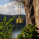 Silver BG3 Wizard Symbol Pendant - Gale, D&D Jewelry, Baldur's Gate Inspired, Fantasy RPG Gift