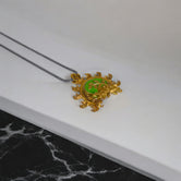 BG3 Inspired Druid Necklace - Harper Jaheira Class Pendant, DnD Jewelry, Baldur's Gate Fantasy Gift