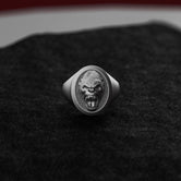 Gorilla Head Signet Ring