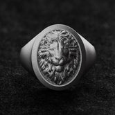 Lion Signet Gift for Mens