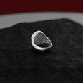 Bild in Galerie-Betrachter laden, Huginn and Muninn Raven of Odin Signet Ring in Oxidized Silver, Norse Mythology Engraved Pinky Ring For Men, Viking Ring

