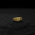 Bild in Galerie-Betrachter laden, 925 Silver Gothic Skull Wedding Band - Unique Skull Ring, Gothic Style Jewelry, Men's & Women's Alternative Wedding Band

