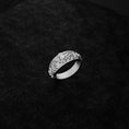 Bild in Galerie-Betrachter laden, 925 Silver Gothic Skull Wedding Band - Unique Skull Ring, Gothic Style Jewelry, Men's & Women's Alternative Wedding Band
