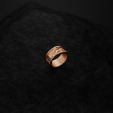 Silver 'Hard Rock Never Dies' Band - Rock Lover's Ring, Sterling Silver Rocking Ring, Unique Music Enthusiast Gift