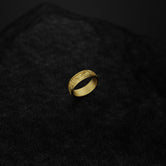 Sterling Silver Tree Roots Band - Nature-Inspired Ring, Personalized Engraving Inside, Unique Gift for Him or Her