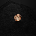 Load image into Gallery viewer, Silver Dragon in Clouds Band Ring - Asian Serpent Dragon Jewelry, Unique Nature-Inspired Ring for Men & Women
