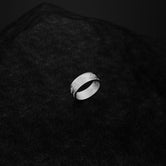 Silver Last Supper Band Ring - Christian Jewelry, Jesus Christ Wedding Ring, Faith-Inspired Religious Accessory for Him & Her