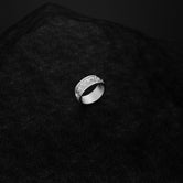 Silver Lion Pack Band Ring - Engravable Lioness Ring, Family Symbol Jewelry, Unique Gift for Him & Her, Nature-Inspired Ring