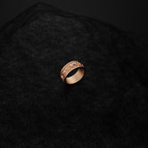 Silver Lion Pack Band Ring - Engravable Lioness Ring, Family Symbol Jewelry, Unique Gift for Him & Her, Nature-Inspired Ring