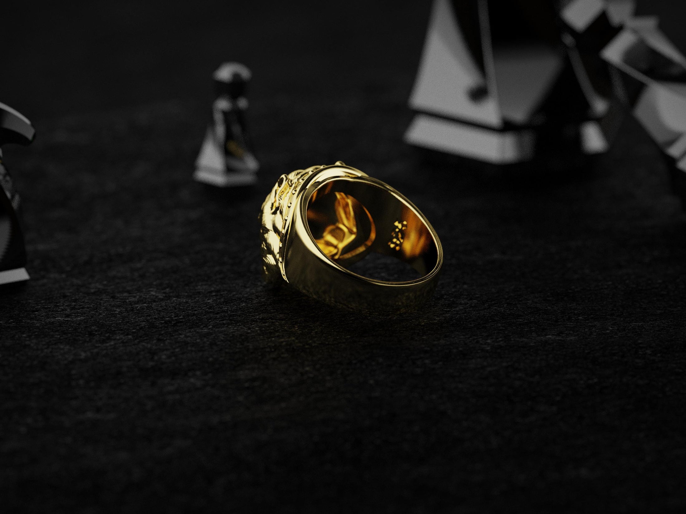 American Bulldog Ring - 925 Silver Dog Breed Jewelry, Loyalty & Strength Symbol, Gift for Men, Animal Lover Band