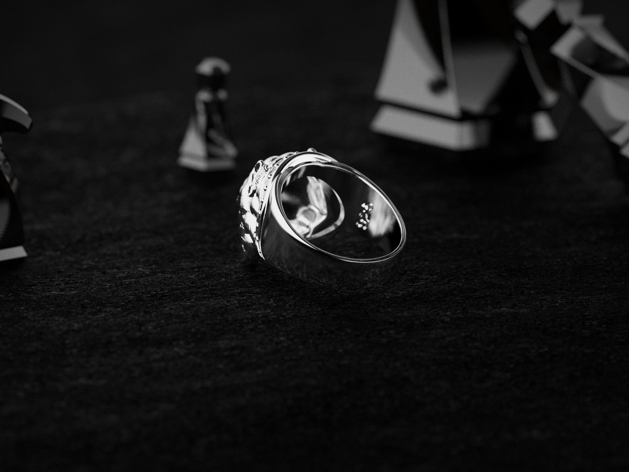 American Bulldog Ring - 925 Silver Dog Breed Jewelry, Loyalty & Strength Symbol, Gift for Men, Animal Lover Band