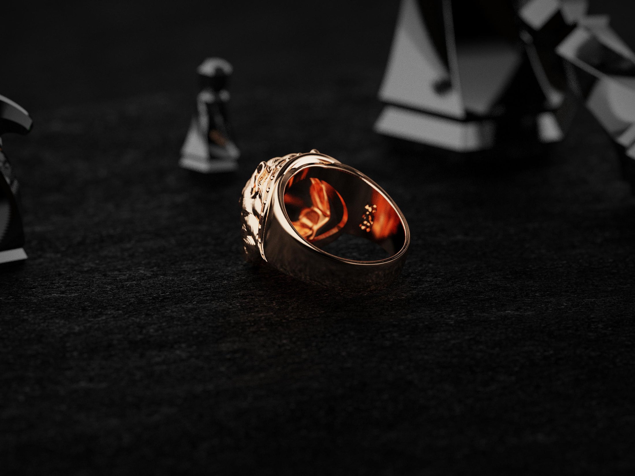 American Bulldog Ring - 925 Silver Dog Breed Jewelry, Loyalty & Strength Symbol, Gift for Men, Animal Lover Band