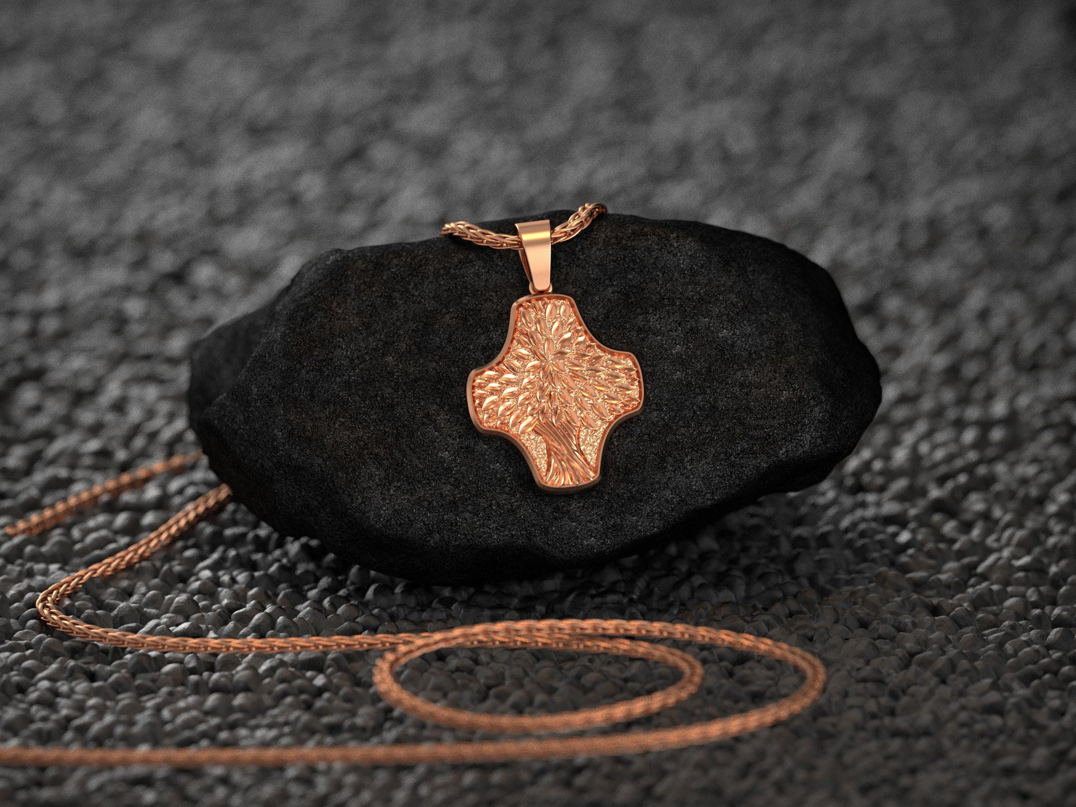 Tree of Life Cross Pendant