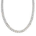 Bild in Galerie-Betrachter laden, 14K Gold Bevelled Gourmet Chain – 2.2mm, 3.8mm, 4.0mm, 4.75mm – Curb Link Chain for Men & Women – Solid Gold Necklace 18"-24"
