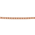 Bild in Galerie-Betrachter laden, 14K Yellow Gold Box Chain Necklace – 1.25mm Dainty Square Link Gold Chain for Women Men – Solid Gold Chain 16"–26"
