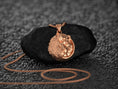 Load image into Gallery viewer, Sleeping Tiger Pendant Necklace – Symbolic Jungle Power Jewelry – Silver, Gold, Rose Gold – Spirit Animal Gift
