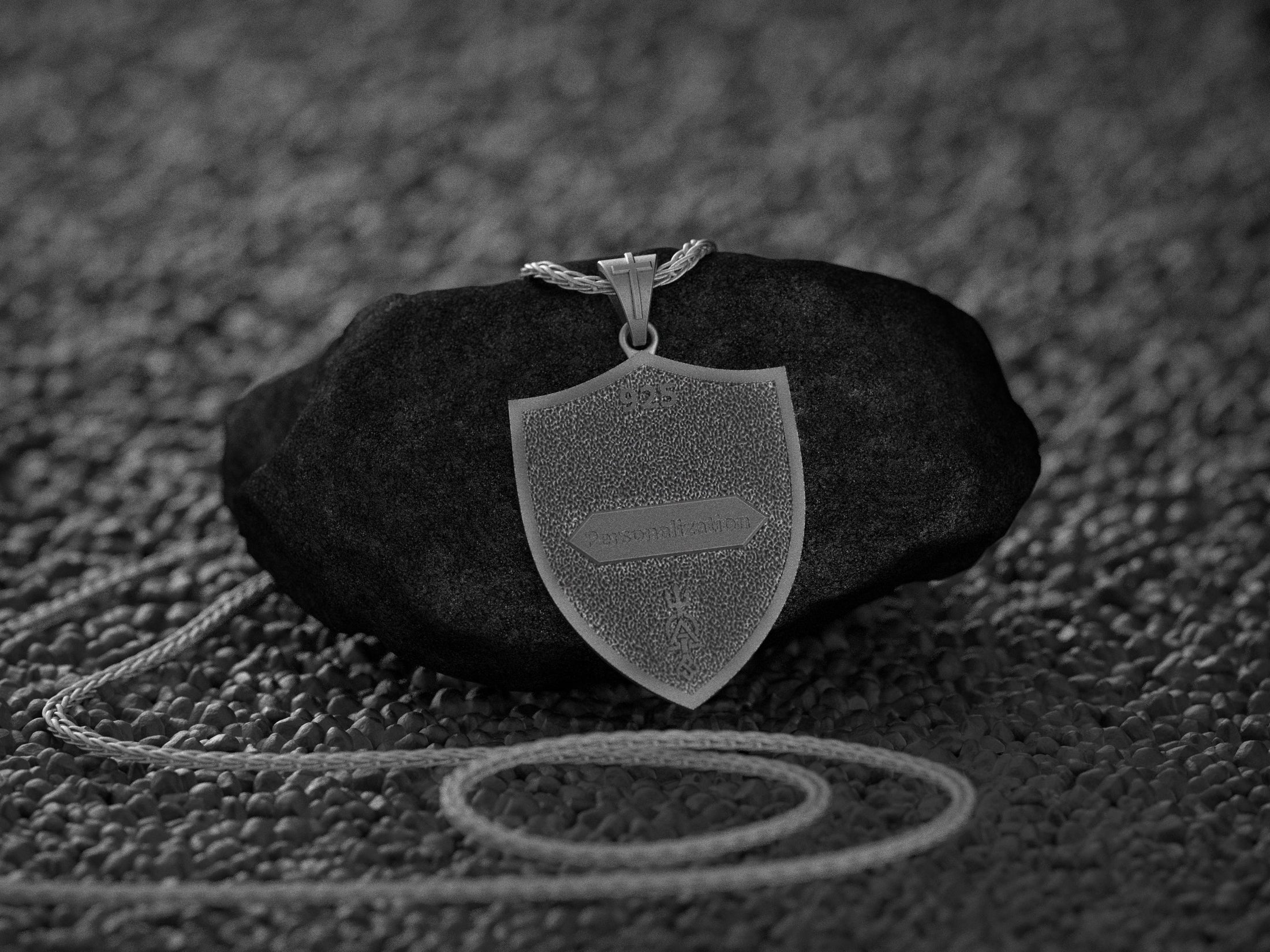 Saint Michael Pendant - Engravable